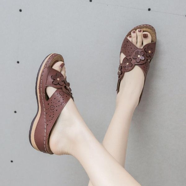 sandals summer style light casual shoes non-slip soft sole comfortable women slippers slope heel, Black
sandals summer style light casual shoes non-slip soft sole comfortable women slippers slope heel, Black