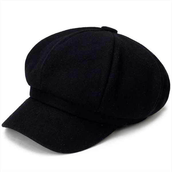 womens hat autumn winter warm fashion octagonal woolen cloth casual beret cap solid artist painter newsboy hats black grey, Blue;gray
womens hat autumn winter warm fashion octagonal woolen cloth casual beret cap solid artist painter newsboy hats black grey, Blue;gray