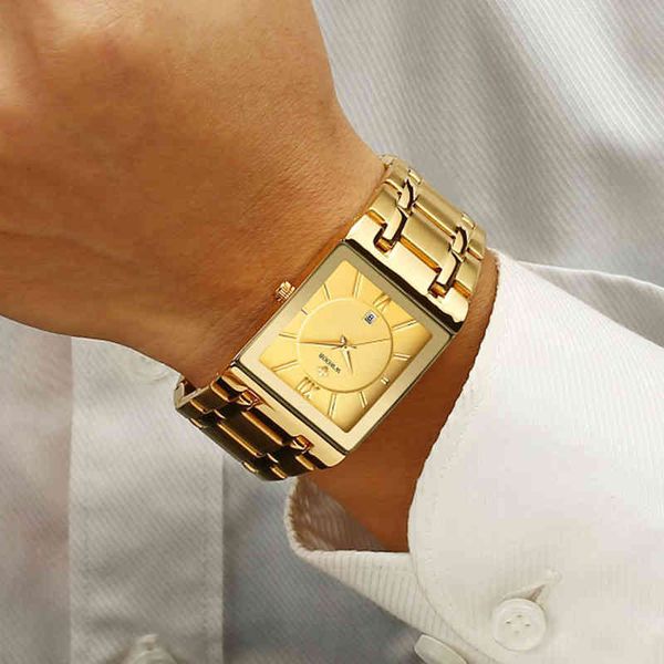 relogio masculino wwoor gold men square mens es brand luxury golden quartz stainless steel waterproof wrist watch, Slivery;brown
relogio masculino wwoor gold men square mens es brand luxury golden quartz stainless steel waterproof wrist watch, Slivery;brown