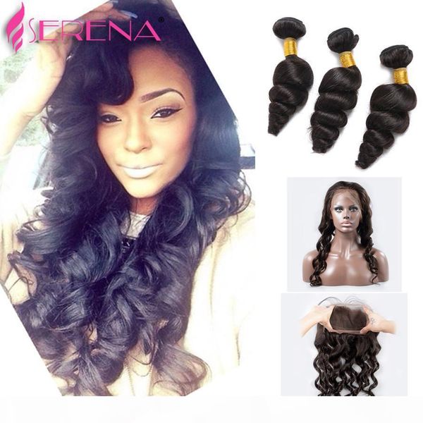 360 lace frontal with bundle brazilian loose wave 360 frontal with bundles 360 lace frontal closure with 3bundles human hair, Black;brown
360 lace frontal with bundle brazilian loose wave 360 frontal with bundles 360 lace frontal closure with 3bundles human hair, Black;brown