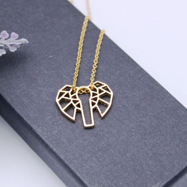 pendant necklaces geometric hollow elephant head necklace gold animal charm jewelry, Silver
pendant necklaces geometric hollow elephant head necklace gold animal charm jewelry, Silver