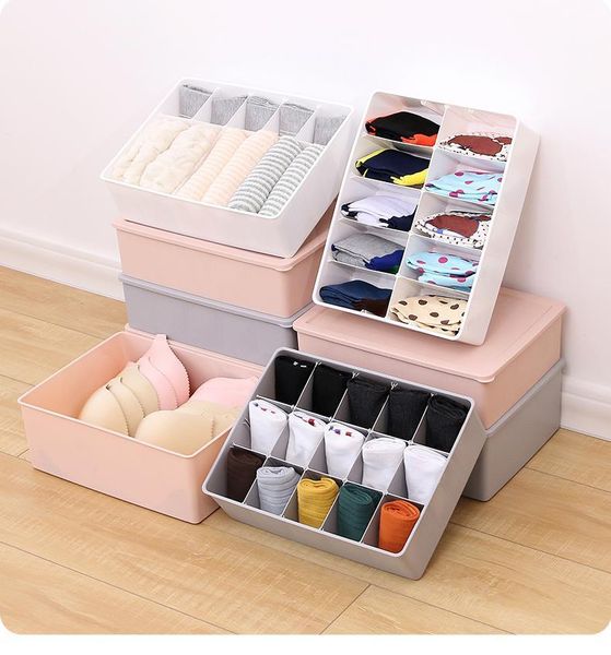 storage drawers multi-size underwear organizer can adjust the partition drawer closet organizers boxes for bras briefs socks ties scarfs
storage drawers multi-size underwear organizer can adjust the partition drawer closet organizers boxes for bras briefs socks ties scarfs