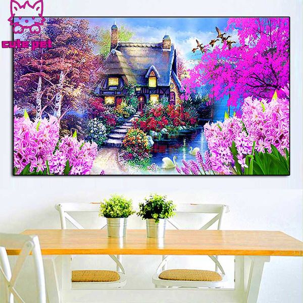 diamond painting 5d cross stitch home decor lakeside houses flowers mosaic pattern square embroidery kit
diamond painting 5d cross stitch home decor lakeside houses flowers mosaic pattern square embroidery kit