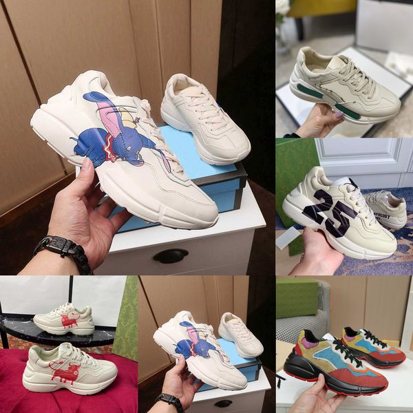 2022 designer rhyton sneakers casual shoes men women trainers vintage luxury chaussures ladies sport shoes designers runner sneaker size36-4, Black
2022 designer rhyton sneakers casual shoes men women trainers vintage luxury chaussures ladies sport shoes designers runner sneaker size36-4, Black