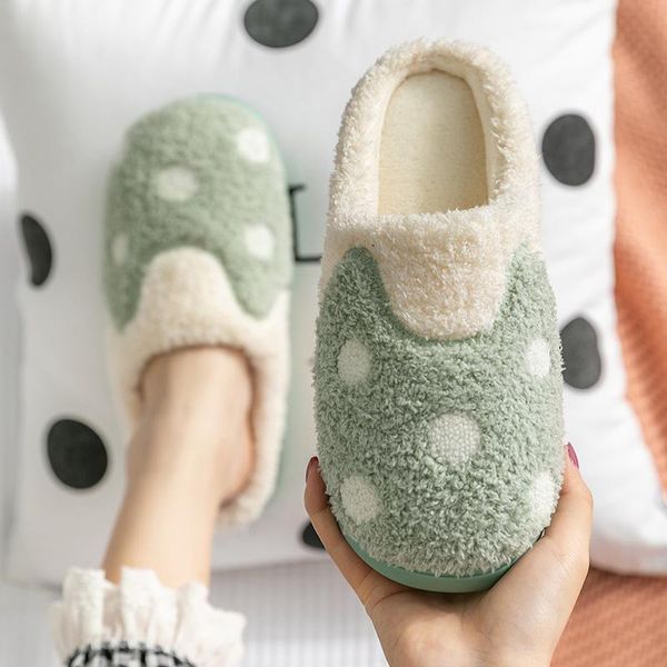 slippers cotton female winter home indoor thermal autumn and thick-soled non-slip plush men, Black
slippers cotton female winter home indoor thermal autumn and thick-soled non-slip plush men, Black