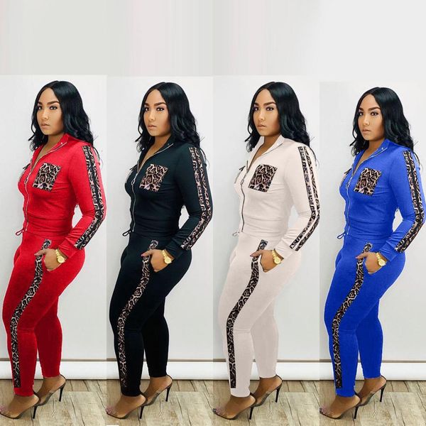 2021 new fashion 2 order set of women's leopard clothing zipper suit ladies leisure two sweaters p5lr, Gray
2021 new fashion 2 order set of women's leopard clothing zipper suit ladies leisure two sweaters p5lr, Gray