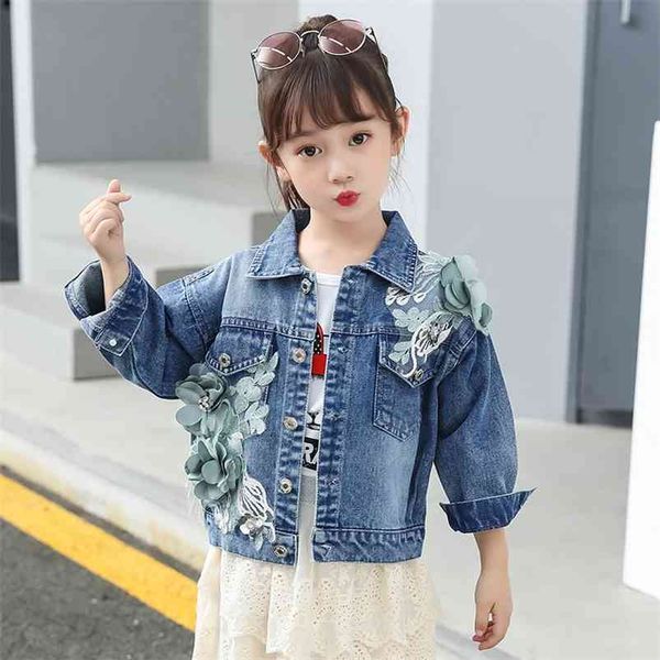 spring baby girls coat fashion jeans turn-down collar coats for teenage cotton children denim jackets lace flower 4 8 12yrs 210622, Blue;gray
spring baby girls coat fashion jeans turn-down collar coats for teenage cotton children denim jackets lace flower 4 8 12yrs 210622, Blue;gray