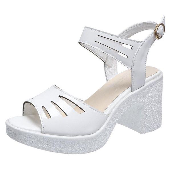 dress shoes design luxury women's square heel sandals peep toe hollow chunky gladiator sandalias patent leather summer size 34, Black
dress shoes design luxury women's square heel sandals peep toe hollow chunky gladiator sandalias patent leather summer size 34, Black