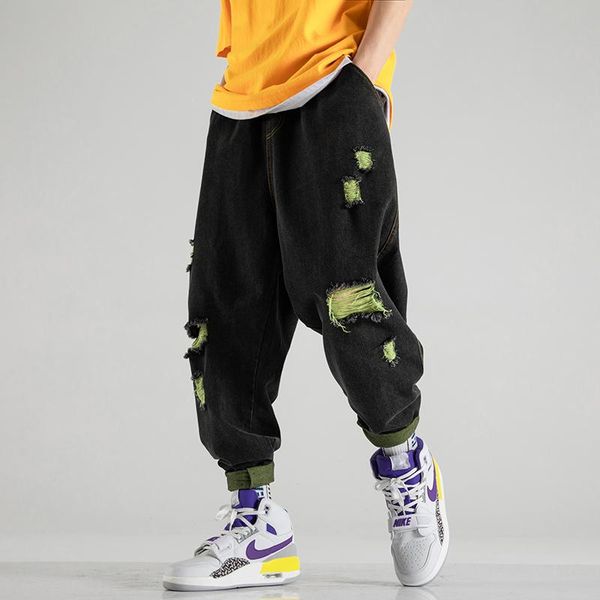 men's jeans plus size men wide leg mens 2021 autumn spring hip hop streetwear loose straight baggy denim pants male, Blue
men's jeans plus size men wide leg mens 2021 autumn spring hip hop streetwear loose straight baggy denim pants male, Blue