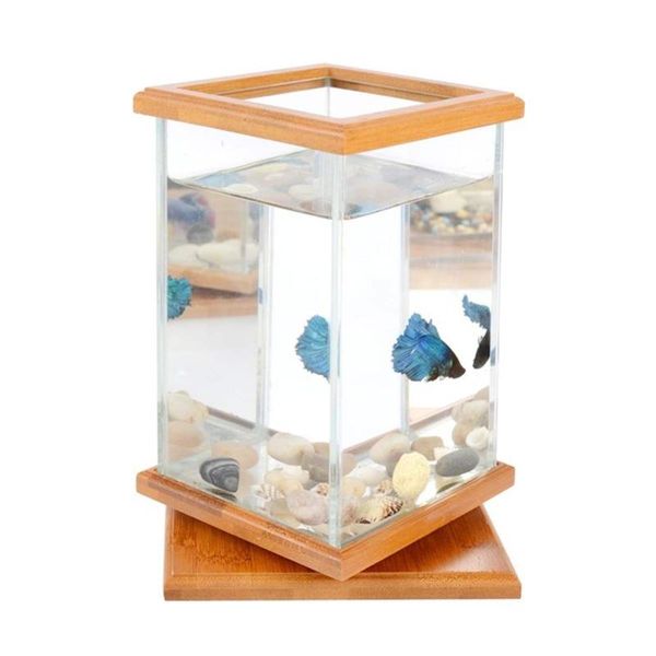 aquariums fish bowl rotary square with light mini aquarium building block tank home office table decoration feeding box 
aquariums fish bowl rotary square with light mini aquarium building block tank home office table decoration feeding box