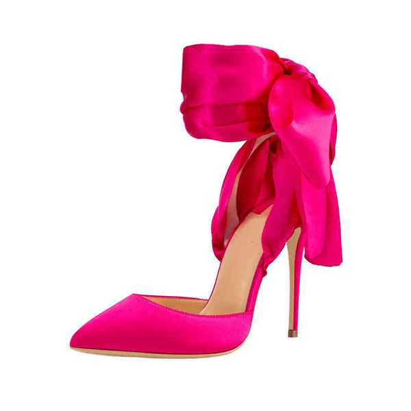 

lady banquet customized dress shoes pointed toe pumps 7cm 8.5cm 10cm 12cm satin fashion bowties red bottom high heels wedding shoe black