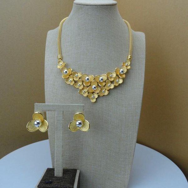 earrings & necklace yuminglai 24k dubai costume jewelry sets beatiful two pieces fhk6759, Silver
earrings & necklace yuminglai 24k dubai costume jewelry sets beatiful two pieces fhk6759, Silver