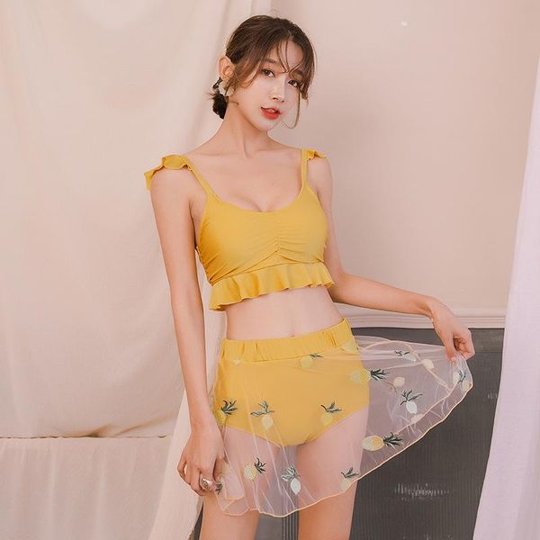 one-piece suits 2021 korean style gauze solid bikini set women padded biquini suit two pieces swimwear embroidery swimsuit beach
one-piece suits 2021 korean style gauze solid bikini set women padded biquini suit two pieces swimwear embroidery swimsuit beach