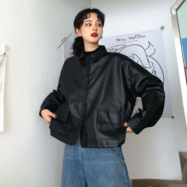 women's trench coats jackets womens harajuku fashion loose chic simple women basic outerwear females casual daily solid female jac, Tan;black
women's trench coats jackets womens harajuku fashion loose chic simple women basic outerwear females casual daily solid female jac, Tan;black