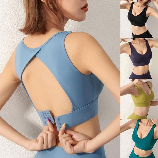 yoga outfit women shockproof running sports bra solid color cutout backless underwear wire push up crop vest bralette 24bd
yoga outfit women shockproof running sports bra solid color cutout backless underwear wire push up crop vest bralette 24bd
