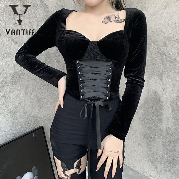 women clothes europe and the united states autumn and winter new waist show chest ins womens strap long-sleeved t-shirt, White
women clothes europe and the united states autumn and winter new waist show chest ins womens strap long-sleeved t-shirt, White