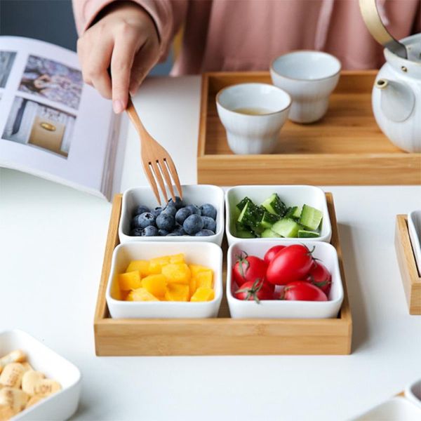 dishes & plates ceramic grid fruit snack plate serving platter japanese small dish with tray japanese-style bamboo nuts
dishes & plates ceramic grid fruit snack plate serving platter japanese small dish with tray japanese-style bamboo nuts