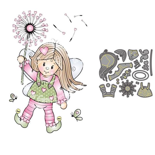 painting supplies girl with wing metal cutting dies dandelion craft stamp set mold for scrapbooking invitation die gift card decoration
painting supplies girl with wing metal cutting dies dandelion craft stamp set mold for scrapbooking invitation die gift card decoration