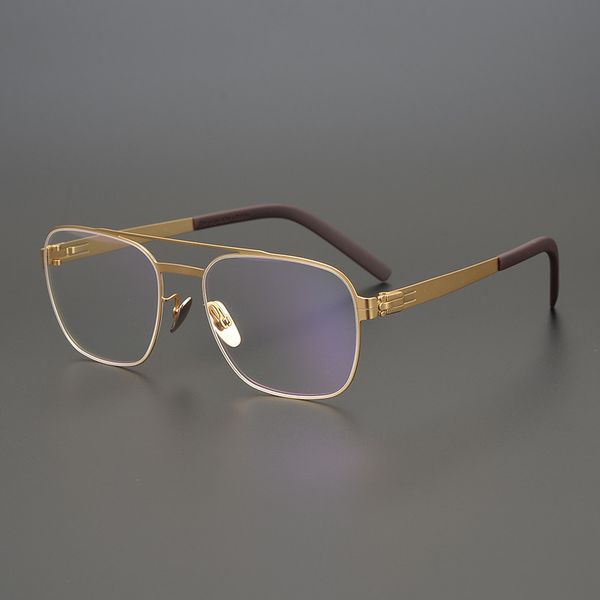design sunglasses screw no solder joint pure titanium double beam ultra light elastic art box business simple spectacle frame male, White;black
design sunglasses screw no solder joint pure titanium double beam ultra light elastic art box business simple spectacle frame male, White;black