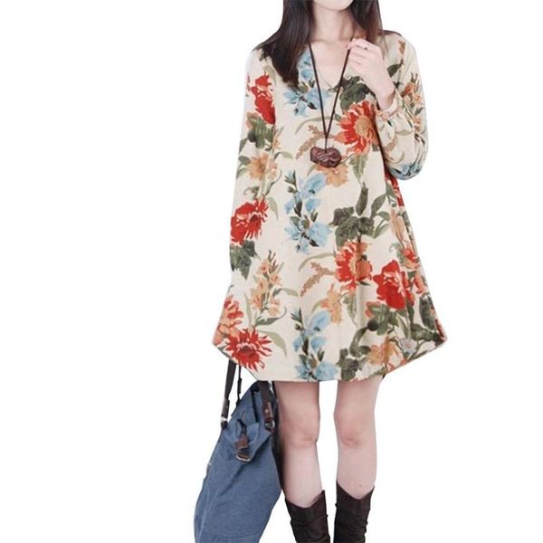 casual dresses missky 2021 spring autumn women dress floral printing v neck loose long sleeve mini for female, Black;gray
casual dresses missky 2021 spring autumn women dress floral printing v neck loose long sleeve mini for female, Black;gray