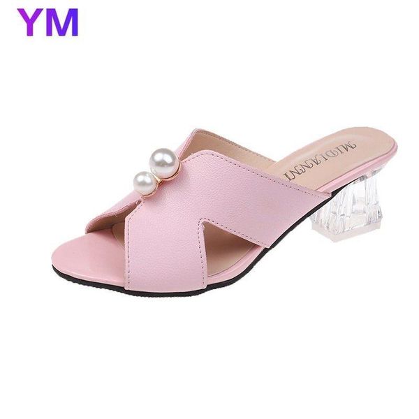 sandals 2021 pu pearl jelly crystal open toed high heels peep toe women solid transparent heel square zapatos, Black
sandals 2021 pu pearl jelly crystal open toed high heels peep toe women solid transparent heel square zapatos, Black