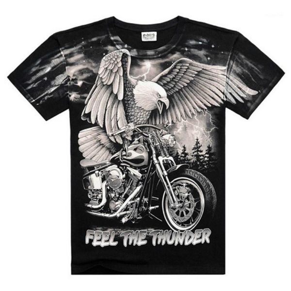custom men's t-shirt motorcycle eagle 3d printing fashion short sleeve 2021 summer t-shirts, White;black
custom men's t-shirt motorcycle eagle 3d printing fashion short sleeve 2021 summer t-shirts, White;black