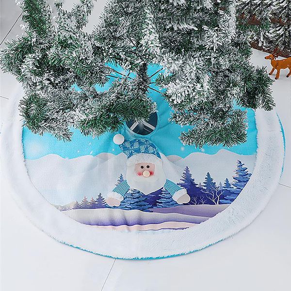 christmas decorations 108cm tree skirt decoration led blue glowing plush with santa snowman home party supplies
christmas decorations 108cm tree skirt decoration led blue glowing plush with santa snowman home party supplies