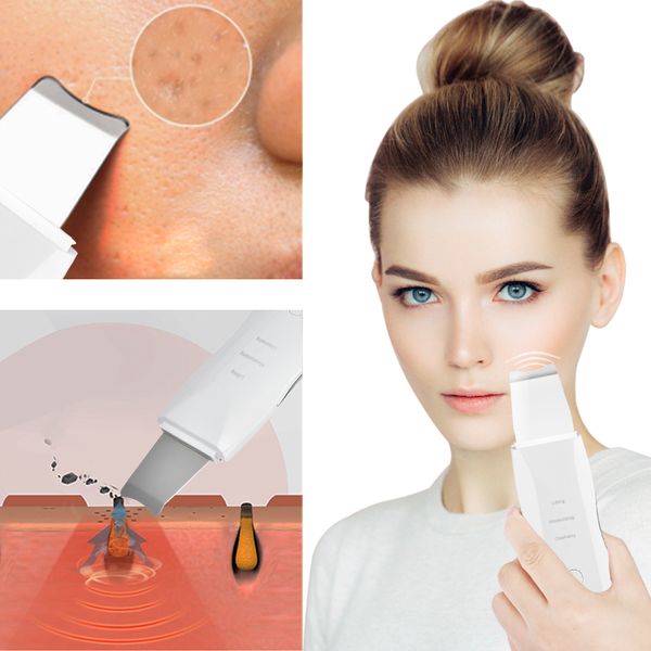 ultrasonic skin scrubber rechargeable ion deep face cleaning vibration massager acne blackhead removal cleanser exfoliating pore
ultrasonic skin scrubber rechargeable ion deep face cleaning vibration massager acne blackhead removal cleanser exfoliating pore