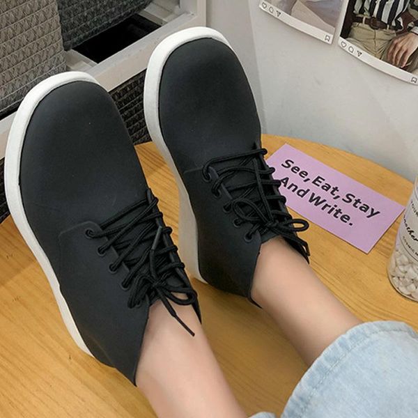 boots autumn women ankle short ladies fashion shoes comfort footwear casual non slip lace up flats spring shoe female, Black
boots autumn women ankle short ladies fashion shoes comfort footwear casual non slip lace up flats spring shoe female, Black