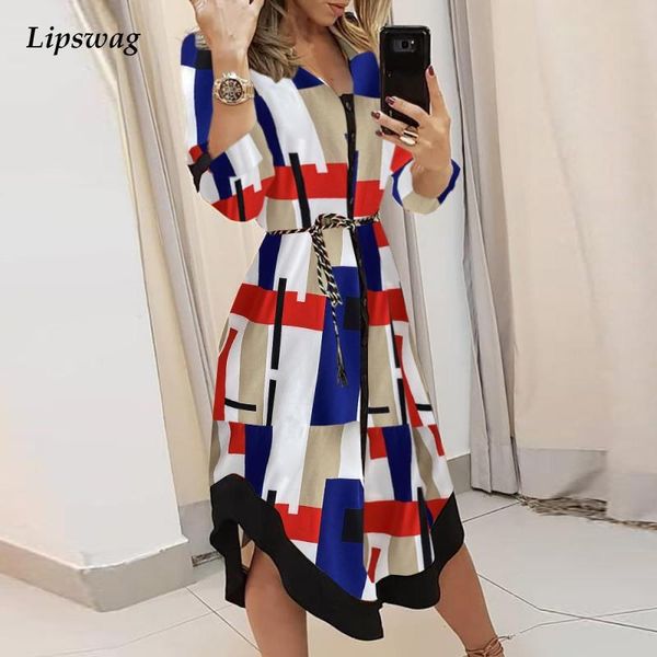 women elegant plaid print tie-up party dress fashion button turn-down collar shirt dress casual long sleeve irregular long dresshigh quality, Black;gray
women elegant plaid print tie-up party dress fashion button turn-down collar shirt dress casual long sleeve irregular long dresshigh quality, Black;gray