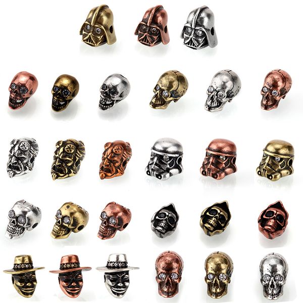 skull beads antiqued steel diy charm spacer beads micro pave grade cubic zirconia crystal bead for making accessories 2mm hole, Bronze;silver
skull beads antiqued steel diy charm spacer beads micro pave grade cubic zirconia crystal bead for making accessories 2mm hole, Bronze;silver