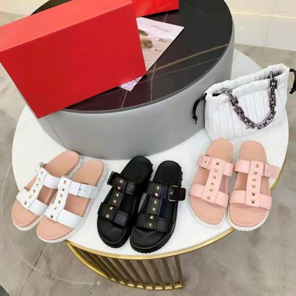 80% off store online vallu 2021 summer new leather all-match high-end rivets fashionable ladies white-collar slippers, Black
80% off store online vallu 2021 summer new leather all-match high-end rivets fashionable ladies white-collar slippers, Black