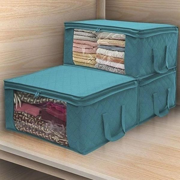 clothing & wardrobe storage non-woven portable folding bags quilt bag box space saver household receive
clothing & wardrobe storage non-woven portable folding bags quilt bag box space saver household receive