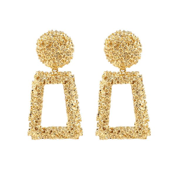 european and american exaggerated heavy work metal earrings simple geometric embossed floral earrings retro fashion personality earrings, Silver
european and american exaggerated heavy work metal earrings simple geometric embossed floral earrings retro fashion personality earrings, Silver