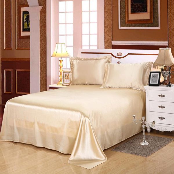sheets & sets 18 color luxury silk satin flat bed sheet coverlet bedding home bedspread bedclothes bedroom twin queen king coverlid
sheets & sets 18 color luxury silk satin flat bed sheet coverlet bedding home bedspread bedclothes bedroom twin queen king coverlid