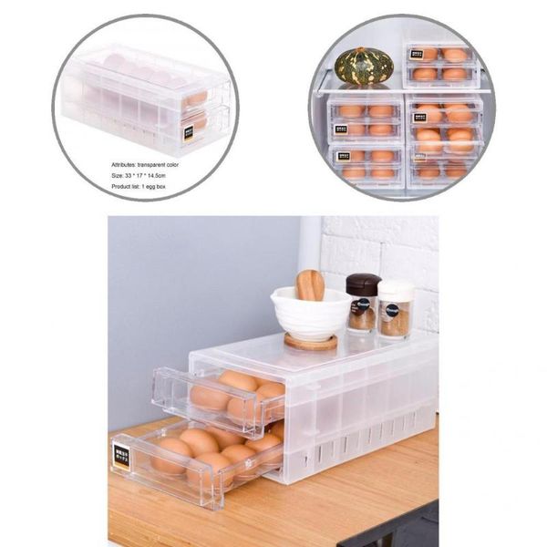 storage bottles & jars egg bin 24 grids fridge organizer large capacity reusable durable drawer type box
storage bottles & jars egg bin 24 grids fridge organizer large capacity reusable durable drawer type box