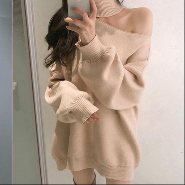 female winter sweater women pullover long sleeve girls loose autumn new elegant knitted outerwear sweater warm plus size, White;black
female winter sweater women pullover long sleeve girls loose autumn new elegant knitted outerwear sweater warm plus size, White;black