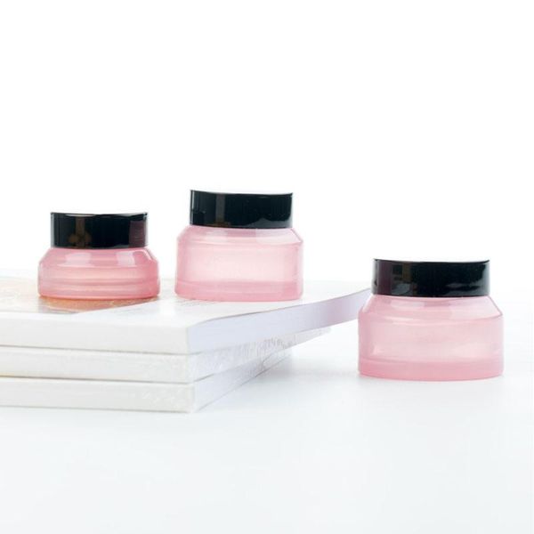 storage bottles & jars 5pcs 15g/30g/50g empty pink glass cosmetic facial cream lip container jar sample vials travel amber makeup pots
storage bottles & jars 5pcs 15g/30g/50g empty pink glass cosmetic facial cream lip container jar sample vials travel amber makeup pots