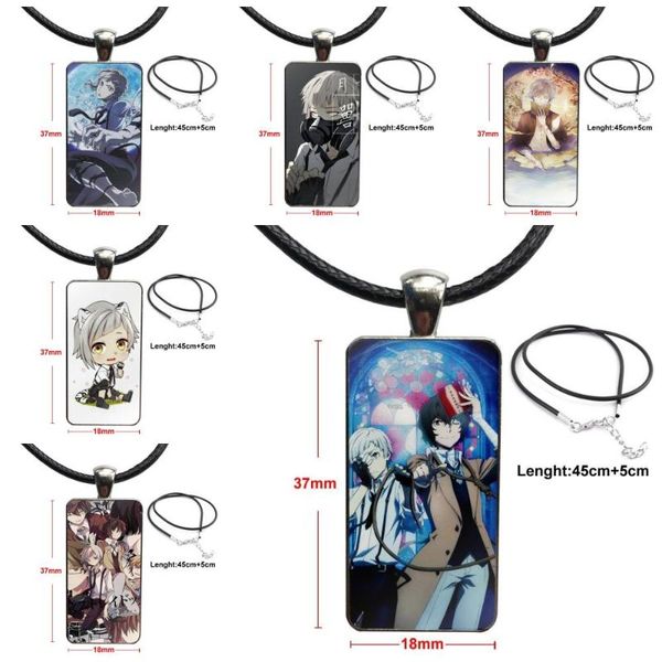 pendant necklaces glass cabochon necklace rectangle fashion for girls gift anime bungou stray dogs nakajima atsushi, Silver
pendant necklaces glass cabochon necklace rectangle fashion for girls gift anime bungou stray dogs nakajima atsushi, Silver