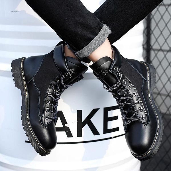 boots 2021 for men indestructible ankle desert thick high trend army shoes homme outdoor footwear bota masculina, Black
boots 2021 for men indestructible ankle desert thick high trend army shoes homme outdoor footwear bota masculina, Black