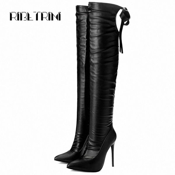 ribetrini streth over the knee boots women quality pu flock long boots ladies thin high heels shoes women plus size 34 48 knee high bo v4mr#, Black
ribetrini streth over the knee boots women quality pu flock long boots ladies thin high heels shoes women plus size 34 48 knee high bo v4mr#, Black