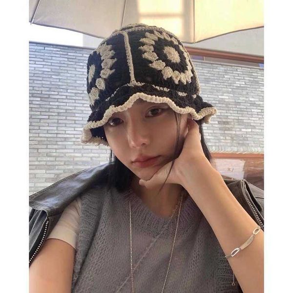 ins elegant style hollow knitted fisherman hat female spring and summer breathable lovely basin autumn winter, Blue;gray
ins elegant style hollow knitted fisherman hat female spring and summer breathable lovely basin autumn winter, Blue;gray