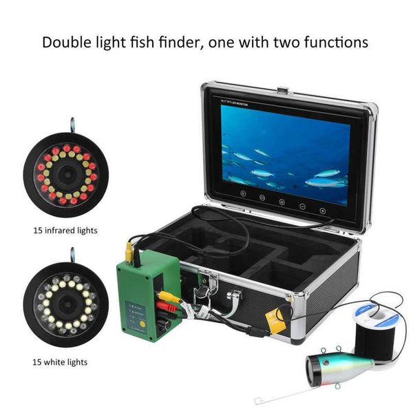 10in dual lights underwater visual fish finder 30lights 15m monitoring camera100-204v
10in dual lights underwater visual fish finder 30lights 15m monitoring camera100-204v