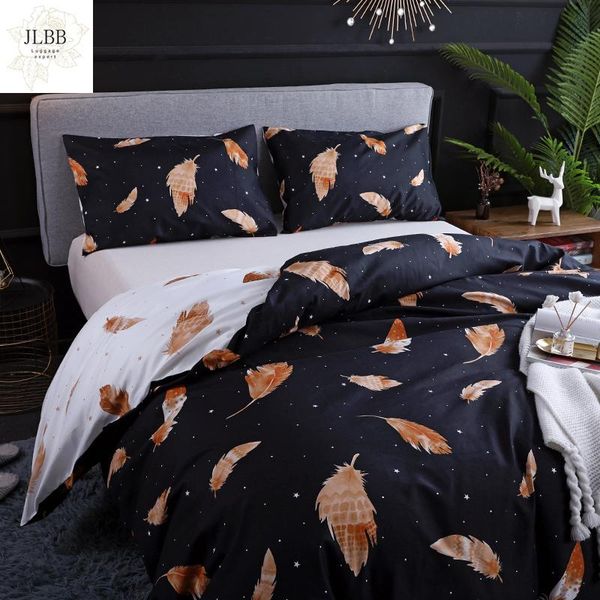 bedding sets products comforter king black set size luxury golden feather printed duvet cover
bedding sets products comforter king black set size luxury golden feather printed duvet cover