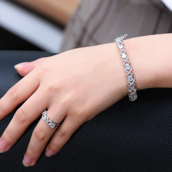 earrings & necklace missvikki attractive shiny elegant bangle openning ring set for women bridal noble wedding engagement anniversary party, Silver
earrings & necklace missvikki attractive shiny elegant bangle openning ring set for women bridal noble wedding engagement anniversary party, Silver