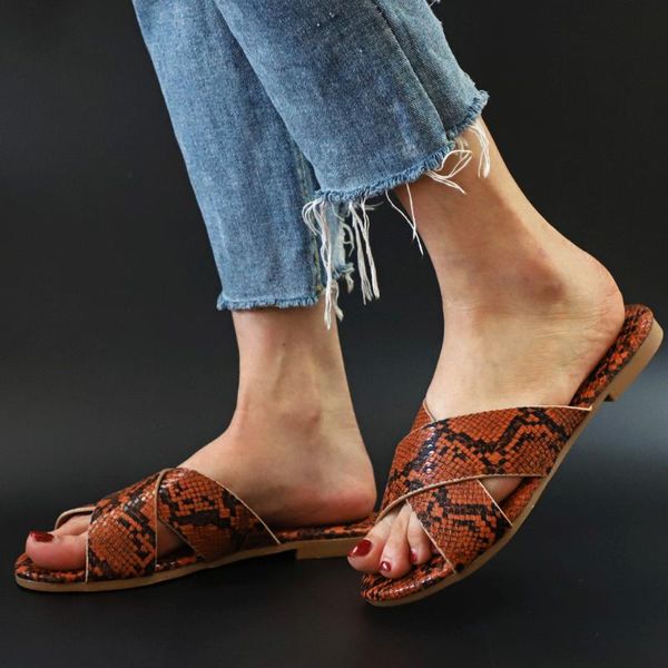 slippers women's shoes ladies snake printed slipper 2021 round toe serpentine flat causal beach zapatos de mujer#g40, Black
slippers women's shoes ladies snake printed slipper 2021 round toe serpentine flat causal beach zapatos de mujer#g40, Black