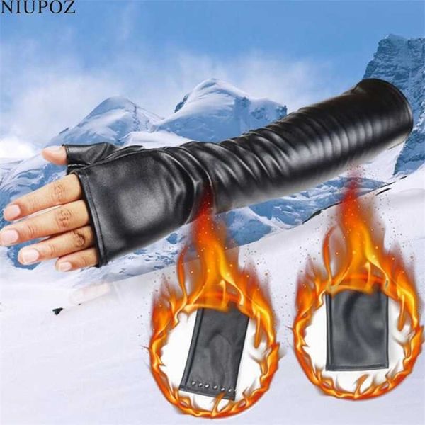 fashion female half finger punk rivet dance gloves winter women sport fitness long pu leather fingerless warm s84 211214, Blue;gray
fashion female half finger punk rivet dance gloves winter women sport fitness long pu leather fingerless warm s84 211214, Blue;gray