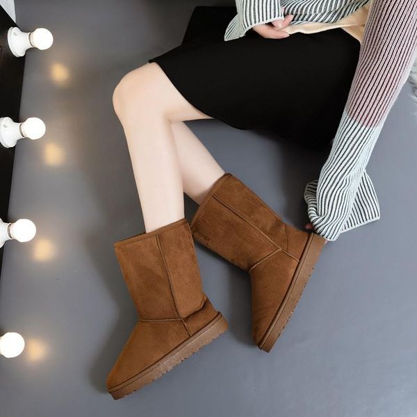 boots cross-border classic waterproof suede snow wool women's warm winter shoes black
boots cross-border classic waterproof suede snow wool women's warm winter shoes black