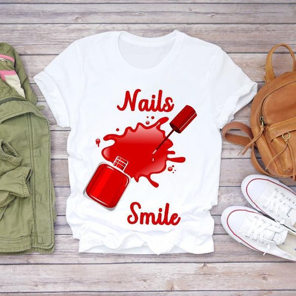 women 2021 summer fingernail beauty 3d elegance lady fashion print t-shirts t shirt ladies womens graphic female tee t-shirt, White
women 2021 summer fingernail beauty 3d elegance lady fashion print t-shirts t shirt ladies womens graphic female tee t-shirt, White