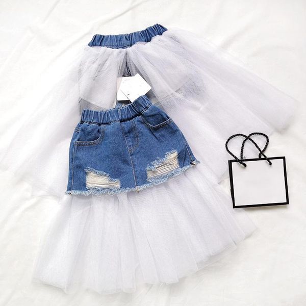 skirts summer girls jeans skirt baby princess tutu fashion kids long mesh both sides wear children denim bc625, Blue
skirts summer girls jeans skirt baby princess tutu fashion kids long mesh both sides wear children denim bc625, Blue